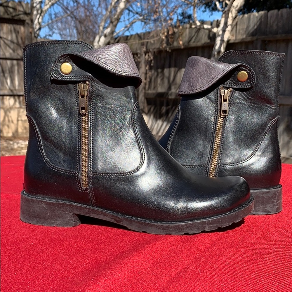 Jafa 2122 Contrast Ankle Boots Black Size 37 - Picture 8 of 10